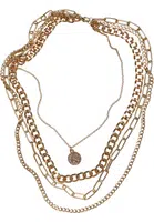 Penumbra necklace - gold color