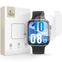 Tech-Protect Hydro Flex 2x ochranné sklo na Huawei Watch Fit 3 / 4, priesvitné