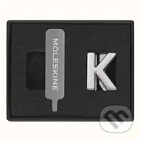 Moleskine  - ozdoba na zápisník – písmeno K