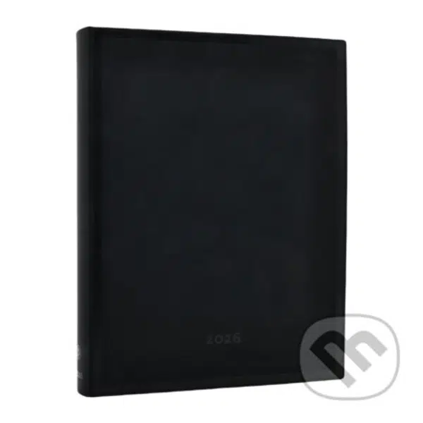 Paperblanks - denný diár Black Edition Bold 2026 (flexi, ultra, elastické zatváranie)