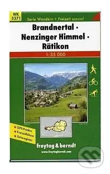Brandnertal 1:35 000 / Turistická mapa