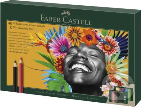 Pastelky Polychromos & ceruzky Pitt Matt set 50x