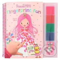 Maľovanky Princess Mimi (4 farby - výnimočné omaľovánky značky Princess Mimi.)