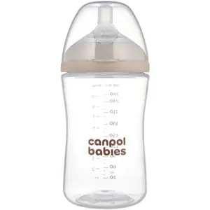 Canpol babies Natural Shape antikoliková láhev 3m+ 260 ml