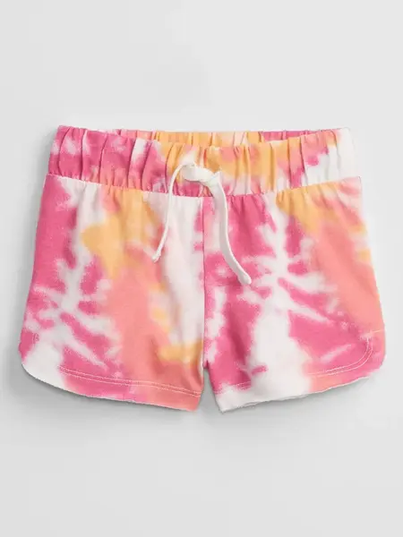 GAP Dětské kraťasy print knit shorts - Holky
