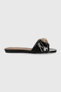Kožené šľapky Kurt Geiger Kensington Flat