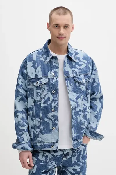 Karl Lagerfeld Jeans bunda pánská džínová
