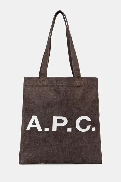 A.P.C. taška bavlněná TOTE LOU