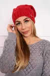 Kesi Čapica s fleece Justyna K253 malina