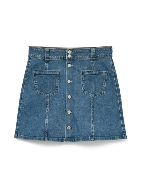 VERO MODA Sukňa 'VMPetra'  modrá denim
