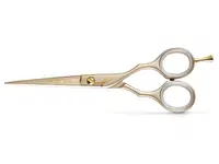 Kadeřnické nůžky Kiepe Luxury Premium Gold - 6" - zlaté (2451/6) + dárek zdarma