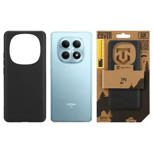 Zadní kryt Tactical TPU pro Xiaomi Redmi Note 15 4G/5G, černá