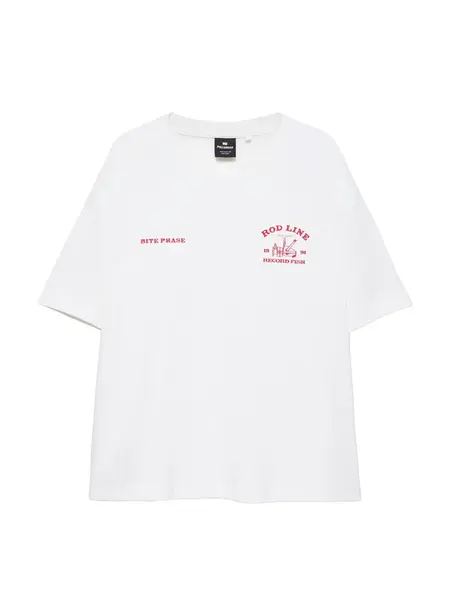 Pull&Bear Tričko  modrá / červená / čierna / biela