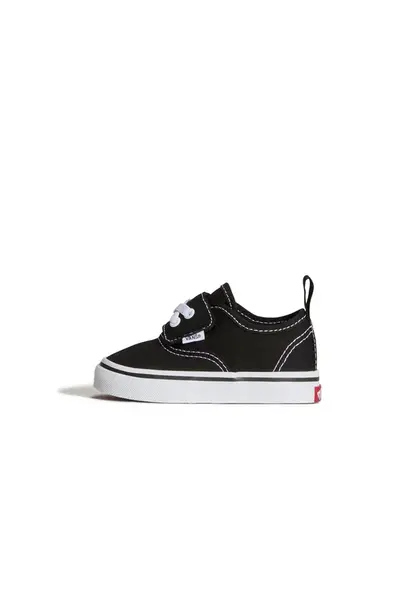VANS Tenisky 'Authentic Elastic Hook And Loop'  červená / čierna