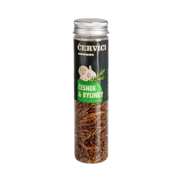 Chrumkavé červíky - Cesnak a bylinky Sens