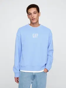 GAP Oversize mikina s logem - Pánské