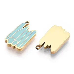 304 Stainless Steel Enamel Pendants