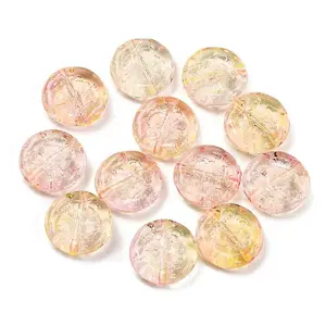 370Pcs Two Tone Transparent Acrylic Beads