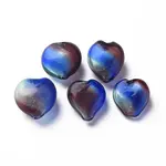 Transparent Handmade Blown Glass Globe Beads