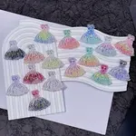 Luminous Opaque Resin Cabochons