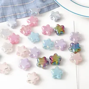 Transparent UV Plating Acrylic Beads