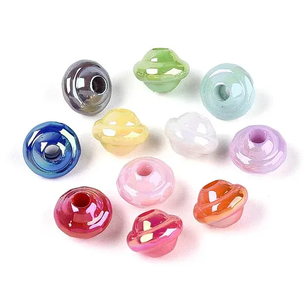 UV Plating Opaque Acrylic Beads