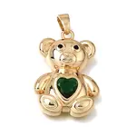 Brass Glass Pendants