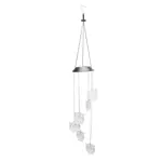 LED Solar Powered Owl Wind Chime