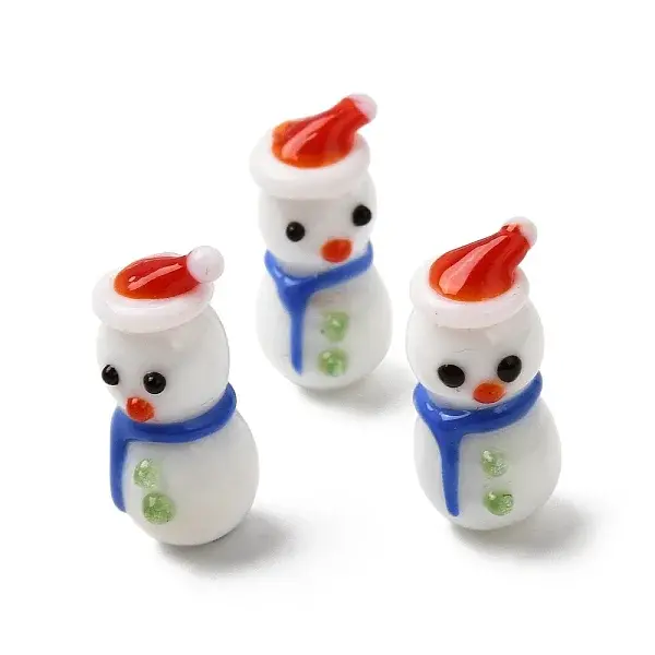 Christmas Handmade Lampwork Beads