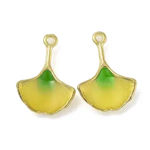 Rack Plating Alloy Enamel Pendants