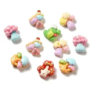Forest Theme Opaque Resin Decoden Cabochons