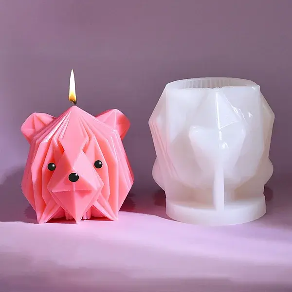 Origami Style DIY Silicone Candle Molds