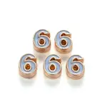 Alloy Enamel Beads