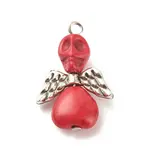Halloween Dyed Synthetic Turquoise Pendants