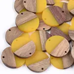 Resin & Walnut Wood Links connectors