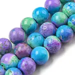 Synthetic Imperial Jasper Beads Strands