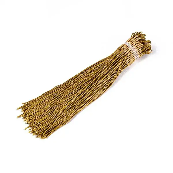 Nylon Metallic Woven Cord Loop Making
