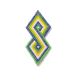 Handmade Loom Pattern MIYUKI Seed Beads
