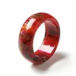 Resin Plain Band Finger Ring for Women