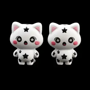 Baking Paint Zinc Alloy Beads
