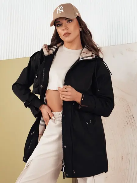 Dámská bunda parka MOZA Barva černá DSTREET