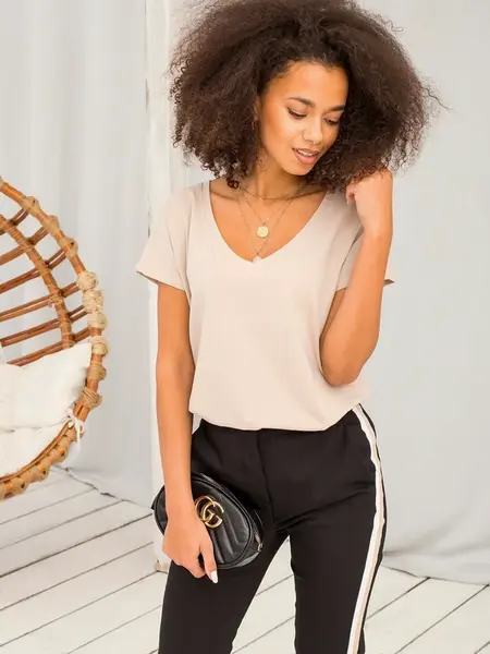 T-shirt-RV-TS-4832.01P-beige