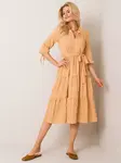 Dress-LK-SK-508005.07P-dark yellow