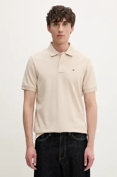 Tommy Jeans polo pánské bavlněné