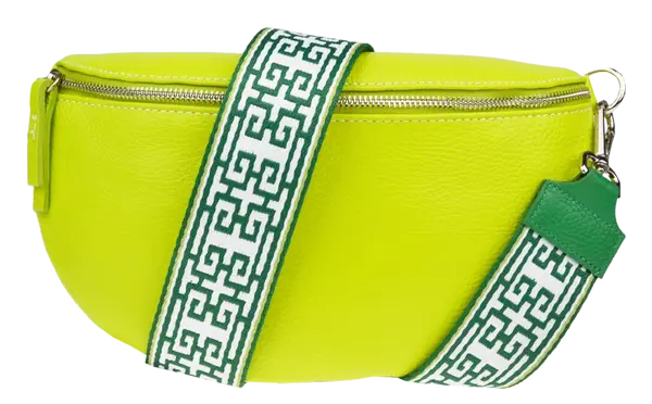 NovaKabelka.cz Reni Grande Lime s přídavným popruhem III