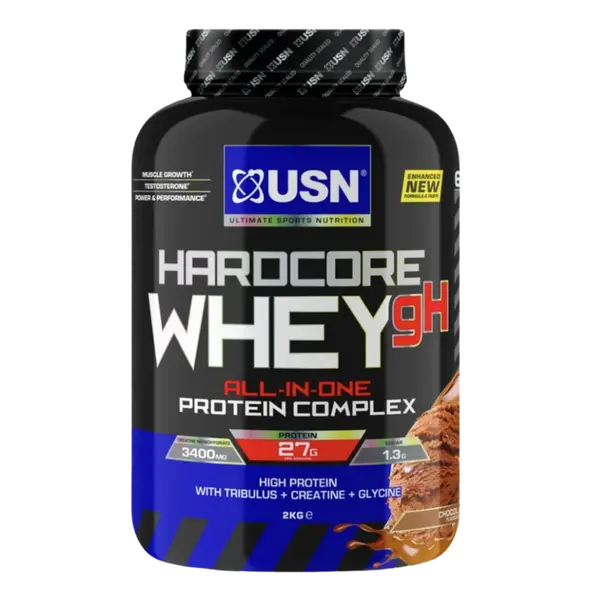 USN Hardcore Whey gH 2000g - vanilka