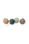 Ferm Living  Sada vánočních ozdob  Marble Baubles L 4-pack