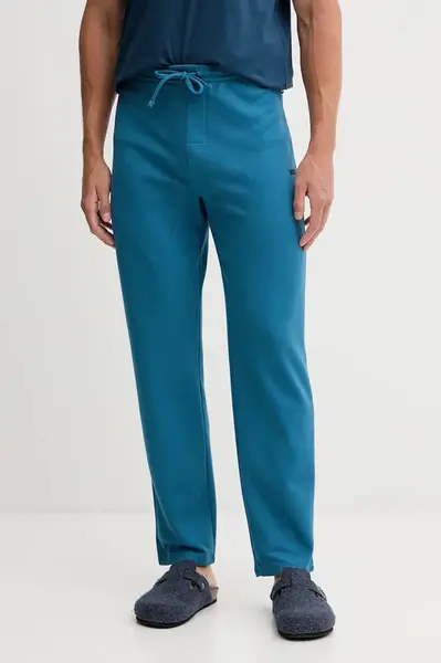 BOSS tepláky pánské s bavlnou Waffle Pants