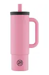 24bottles Termohrnek 24bottles Straw 800ml Flamingo