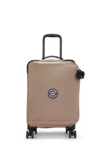 KIPLING Kufor na kolieskach 'SPONTANEOUS S'  mokka